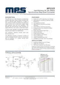 MP2325GJ-P Datasheet Cover