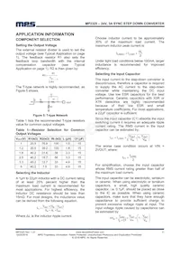 MP2325GJ-P Datasheet Page 11