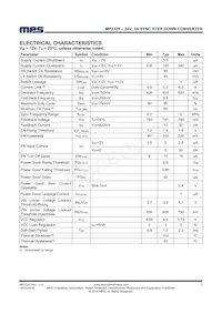 MP2325GJ-Z Datasheet Page 3