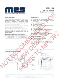 MP2354DS-LF Datasheet Cover