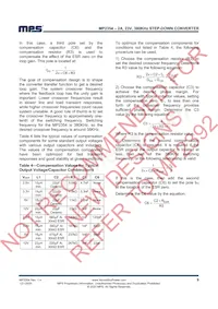 MP2354DS-LF Datasheet Page 9