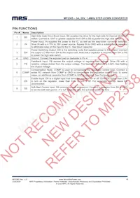 MP2365DN-LF數據表 頁面 4