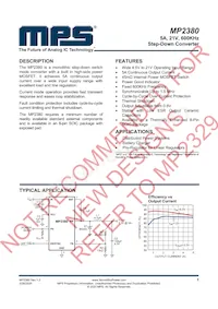 MP2380DN-LF Datasheet Copertura