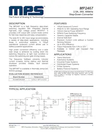 MP2467DN-LF Datasheet Cover