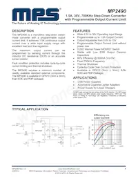 MP2490DS-LF Datasheet Cover