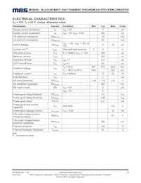 MP28259DD-LF-P Datasheet Page 3