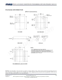 MP3425DL-LF-Z Datasheet Page 13