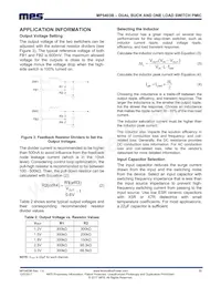 MP5403BGQBU-Z Datasheet Pagina 20