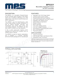 MP6001DN-LF Datasheet Cover
