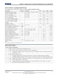 MP6001DN-LF Datasheet Pagina 3