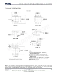 MP6002DN-LF Datasheet Pagina 15