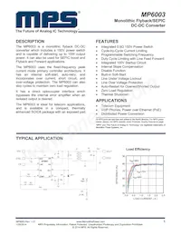 MP6003DN-LF Datasheet Cover