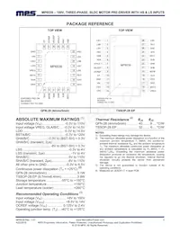 MP6539GF Datasheet Page 3