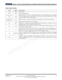 MP8619EQJ-LF-P Datasheet Page 4