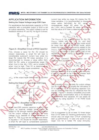 MP8736DL-LF-P Datasheet Page 17