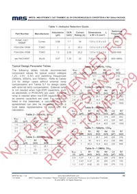 MP8736DL-LF-P Datasheet Page 20