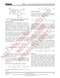 MP8761GL-P Datasheet Page 18