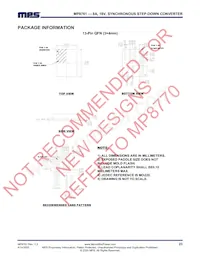 MP8761GL-P Datasheet Page 23