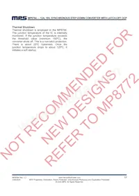 MP8764GLE-P Datasheet Page 17