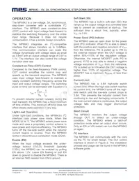 MP8843GG-P Datasheet Page 16