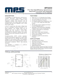 MP8869GL-P Datenblatt Cover