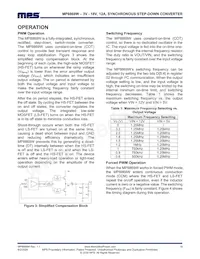 MP8869WGL-P Datasheet Page 19