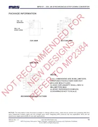 MP9151GD-Z Datasheet Page 19