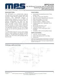 MPQ3426DL-AEC1-LF-P Datenblatt Cover