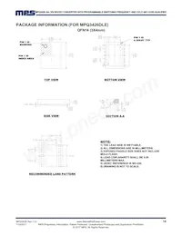 MPQ3426DL-AEC1-LF-P數據表 頁面 16