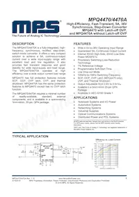 MPQ4470GL-AEC1-P Datasheet Cover
