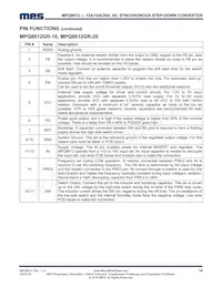 MPQ8612GR-20-P Datasheet Pagina 14