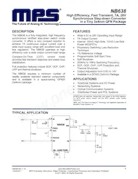 NB638DL-LF-P Datasheet Cover