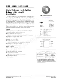 NCP1392DDR2G Datasheet Cover