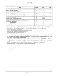 NCP1532MUAATXG Datasheet Page 4