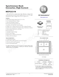 NCP3231NMNTXG Datasheet Copertura