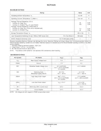 NCP3420MNR2G Datasheet Page 3