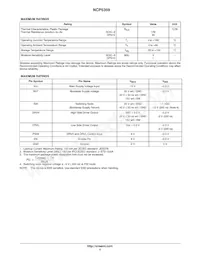 NCP5359DR2G Datasheet Page 4