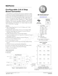 NCP6343BFCCT1G Datasheet Cover