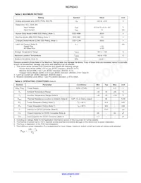 NCP6343BFCCT1G Datasheet Page 4