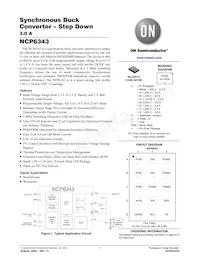 NCP6343SFCCT1G Datenblatt Cover