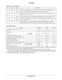 NCP6360FCCT2G數據表 頁面 3