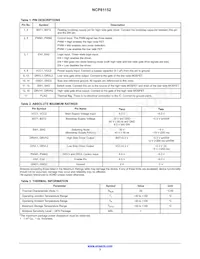 NCP81152MNTWG Datasheet Page 3