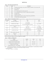 NCP81156MNTBG Datasheet Page 3