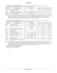 NCS2553DR2G Datasheet Page 4