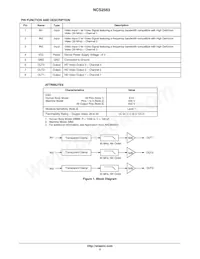 NCS2563DG Datasheet Page 2