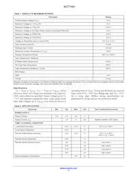 NCT7491RQR2G Datasheet Page 4