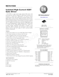 NCV57000DWR2G Datasheet Cover