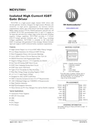 NCV57001DWR2G Datasheet Cover