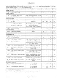 NCV6334BMTAATBG Datasheet Page 4