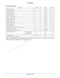 NCV890101MWTXG Datasheet Page 3